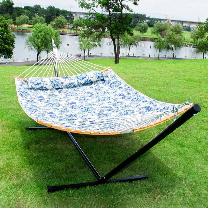Outdoor/Indoor Soft Quilted Hammock (NEW DESIGN)