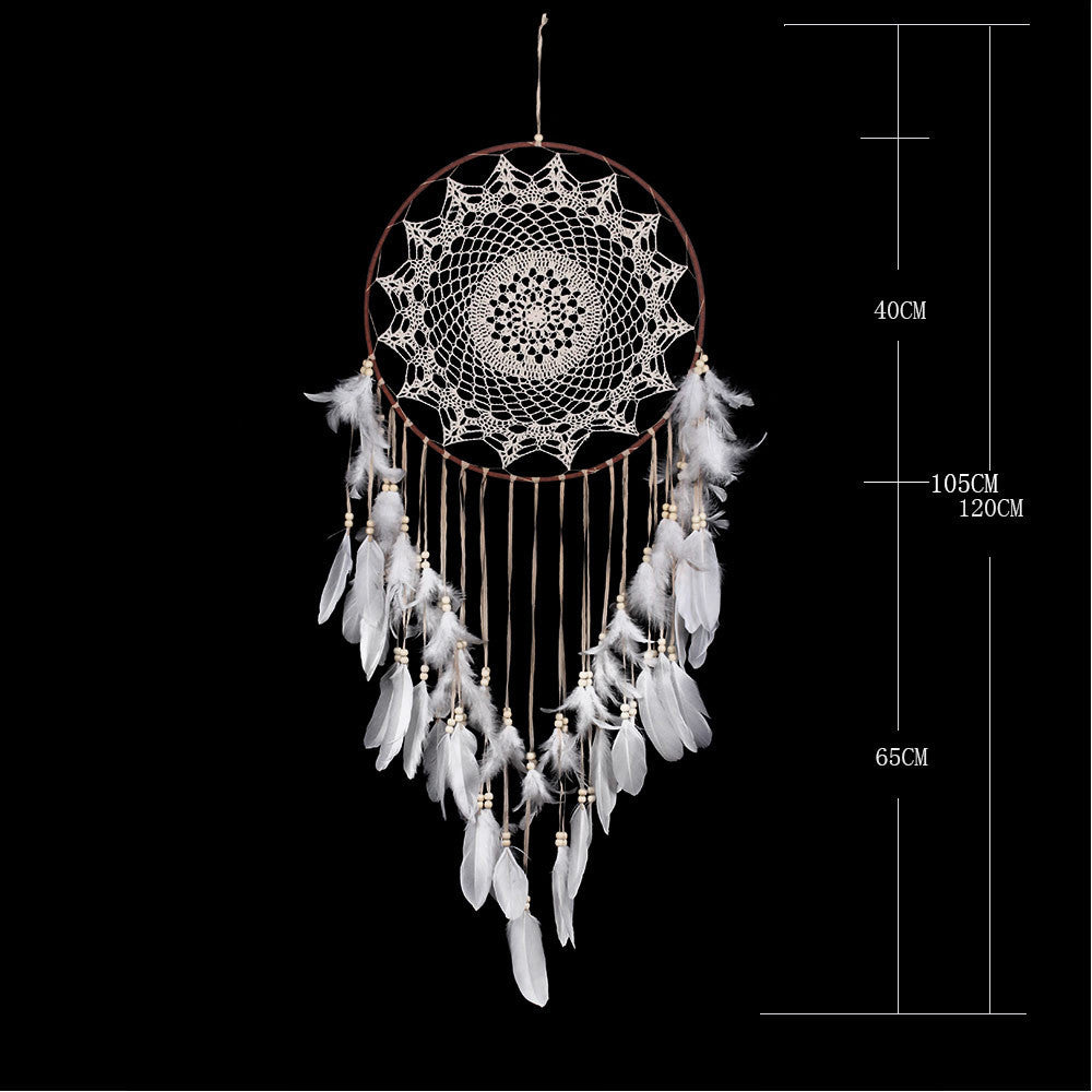 'Feathers & Beads' Xtra Large Dream Catcher
