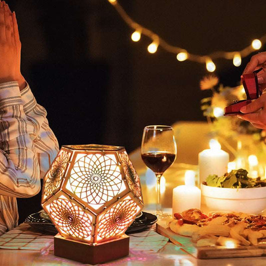 LED Bohemian Star Projection Lamp