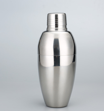 Tri-Section Stainless Steel Cocktail Shaker 500ML Silver