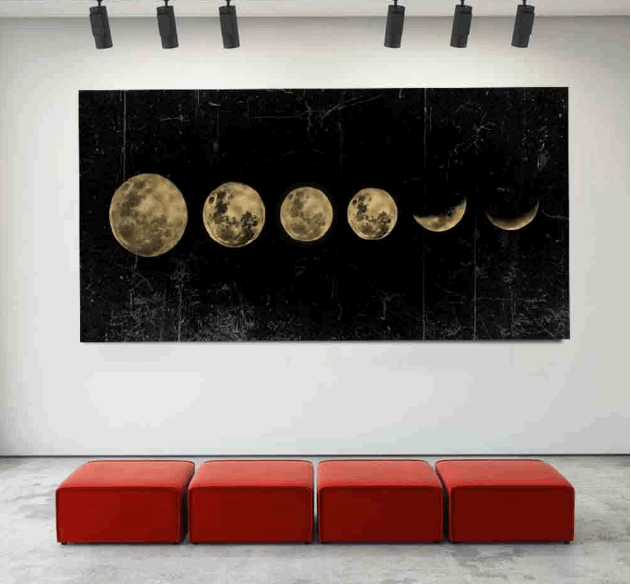 Lunar Eclipse Canvas