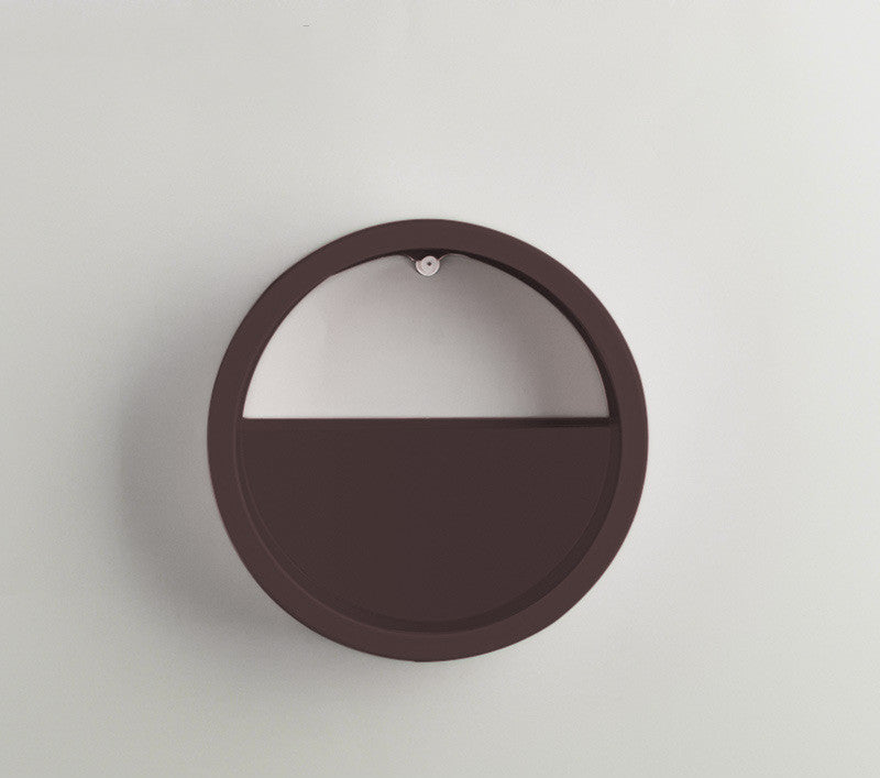 Round Iron Wall Vase Coffee