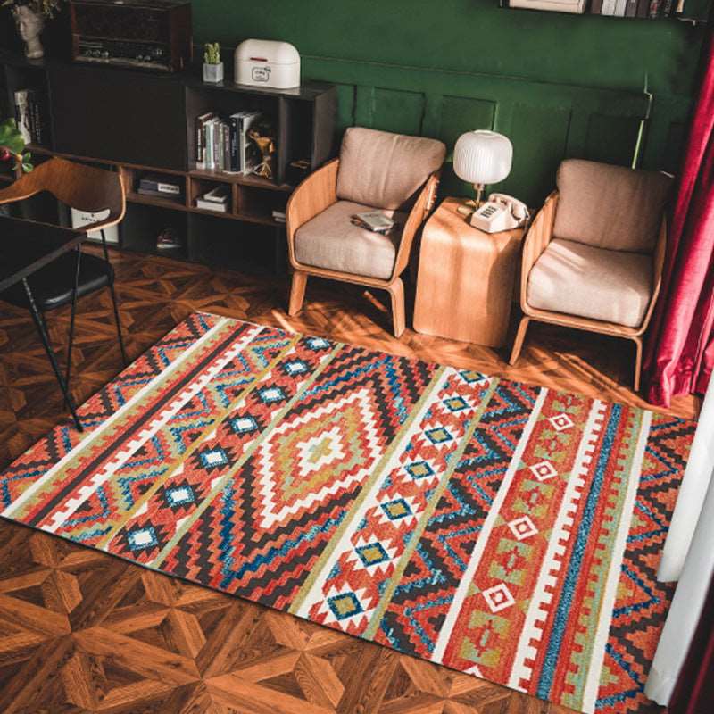 Bohemian Retro Carpet Rug Colours of Morroco