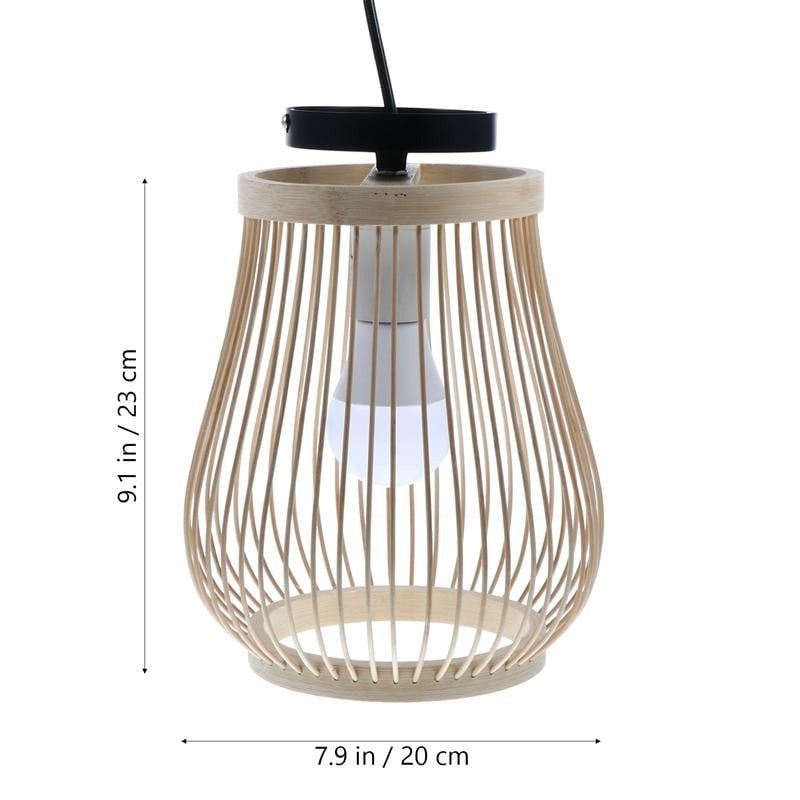 Bamboo Zen Chandelier Lantern