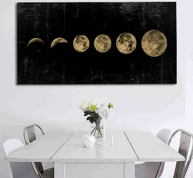 Lunar Eclipse Canvas