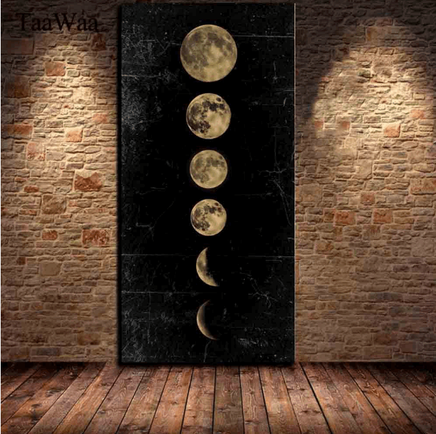 Lunar Eclipse Canvas