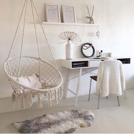 Hanging Cradle Rope Chair ~ Indoor/Outdoor