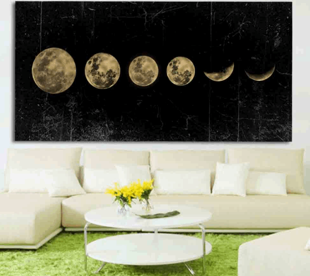 Lunar Eclipse Canvas