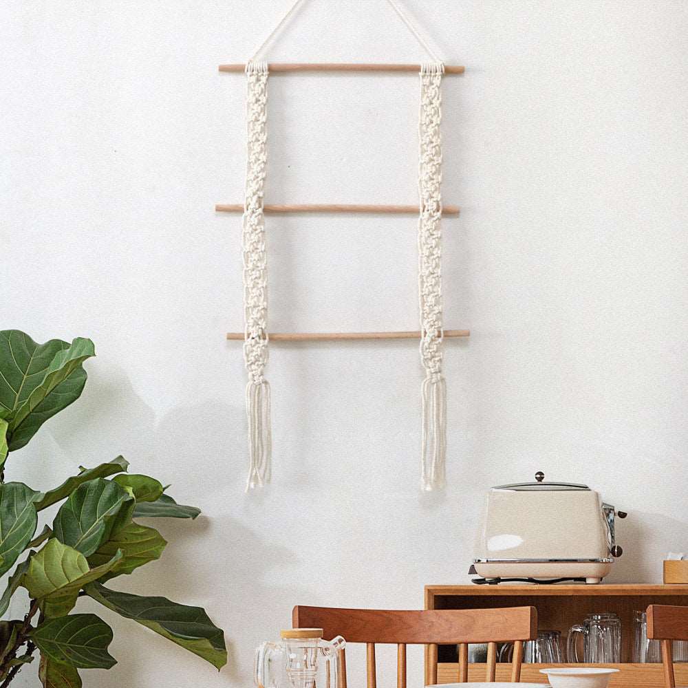 Macrame Hat & Scarf Hanger