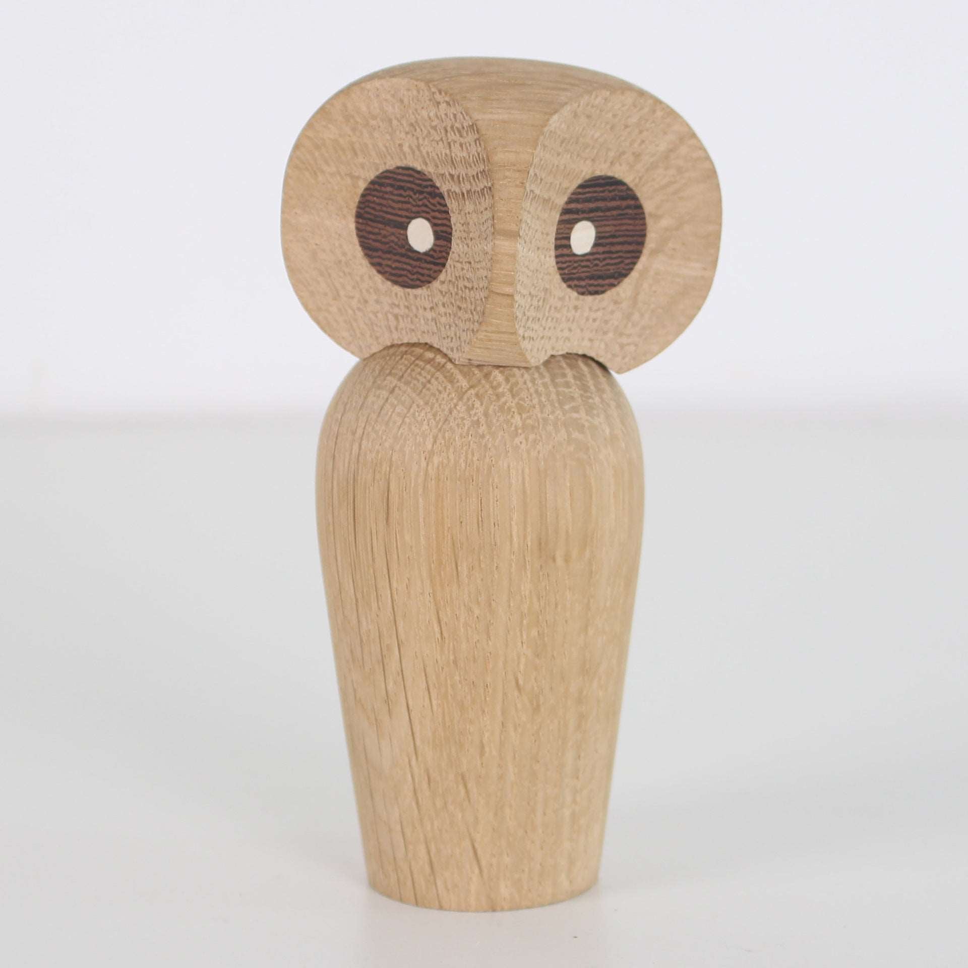 Magnetic Wooden Puppet Owl Decor - Toy White