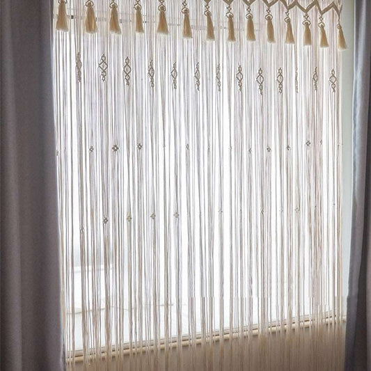 Bohemian Curtains In European Wide Weave