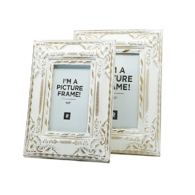 White Wash Photo Frame