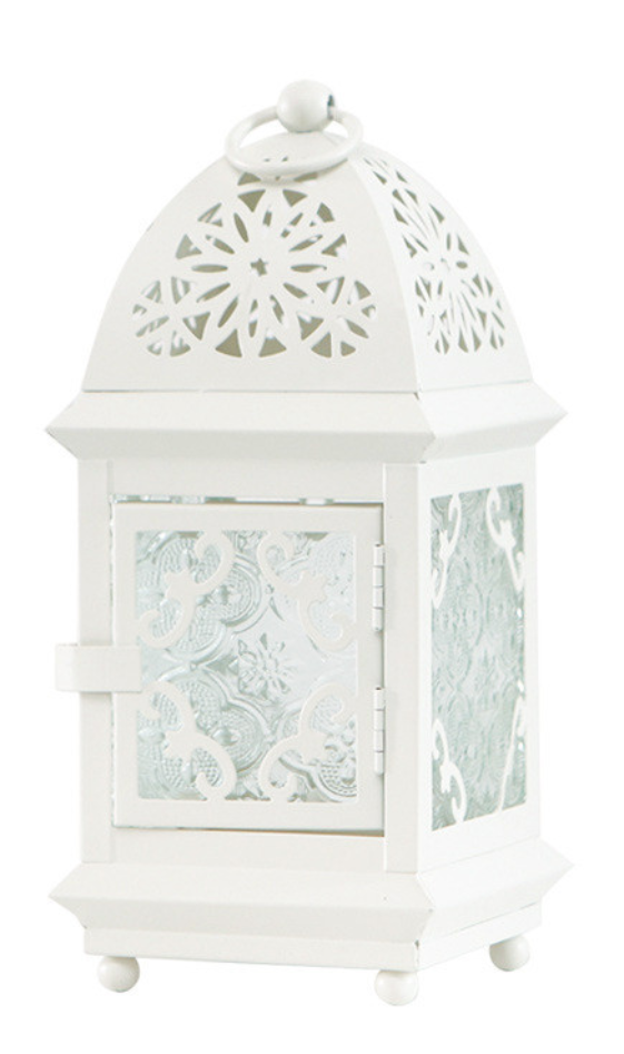 Freya Candle Lanterns White