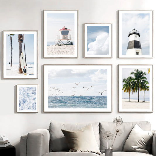 Ocean Series Canvas Painting Set