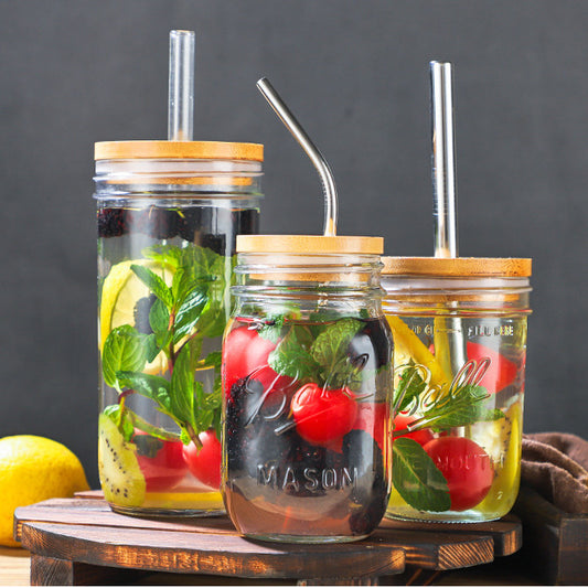 Sunshine Jar - Mason Jar cups with lids