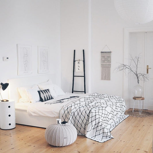 Seaside's own 'LazyLee' Hand Made Sofa Pouf
