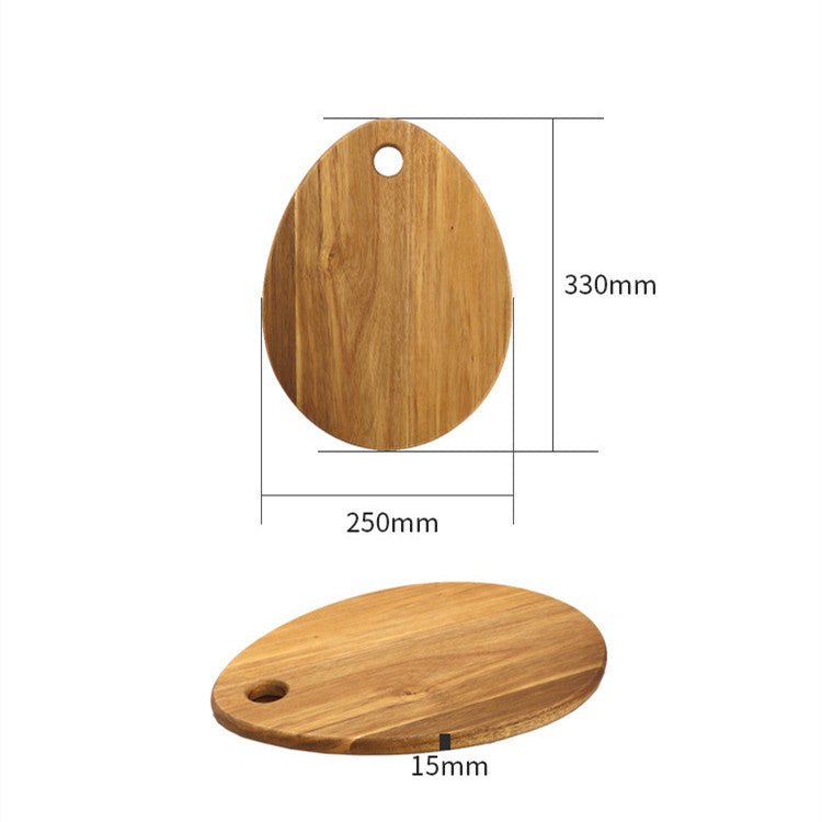 'Lilia' Oval shaped cutting board - Seaside Bohemia - Basket