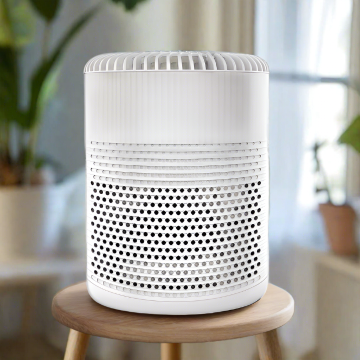 Seaside Bohemia Mini Air Purifier: 3 Speeds, HEPA Filter